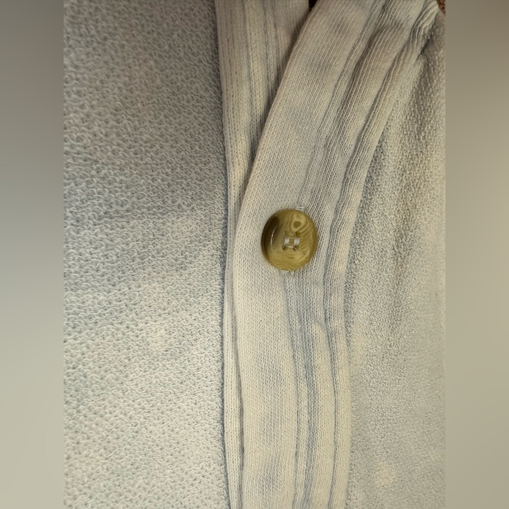 Evereve Light Blue Button-Down Utility Shirt - Picture 2 of 8